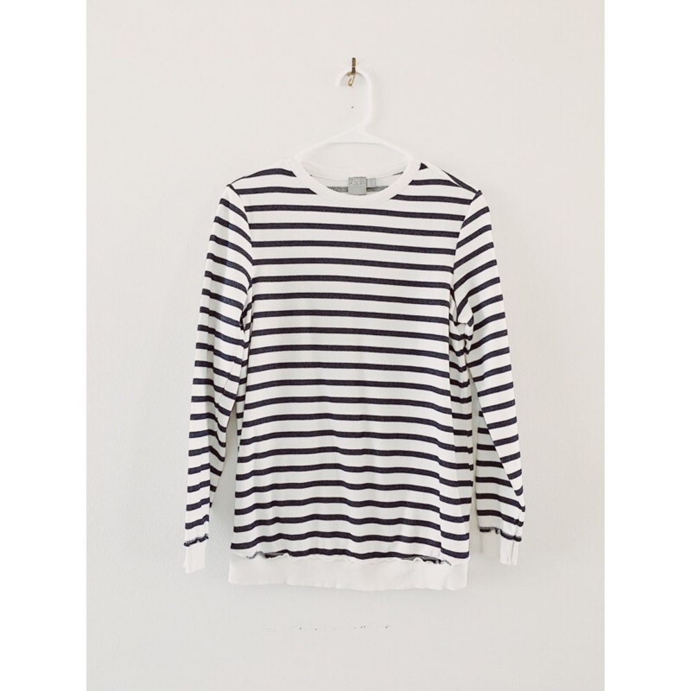 Maternity Boyfriend Striped Sweater